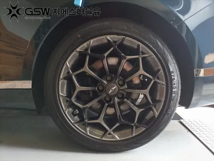 천안 휠복원 제네시스 G80 19인치휠 도장면 떨어짐으로 인한 휠복원 작업 후기 / 성남시 시흥동