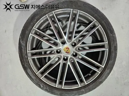 판교 포르쉐 파나메라 4S 21인치휠 다이아컷팅 휠복원 잘하는 업체 소개해 드립니다! / 성남시 시흥동