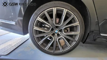 BMW 휠복원 730L 20인치휠 다이아컷팅 작업 후기 / 성남시 시흥동