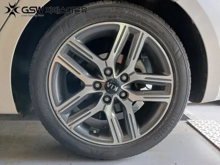 대구 휠복원 기아 K3 17인치휠 다이아컷팅 작업 후기 / 성남시 시흥동