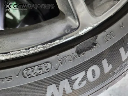제네시스 G70 21인치휠 새 휠로 만들기 판교 휠복원 / 성남시 시흥동