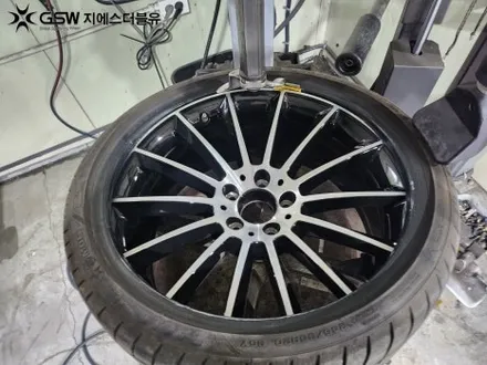 벤츠 휠복원 CLS450 AMG 20인치휠 다이아컷팅 수원 휠복원 / 성남시 시흥동