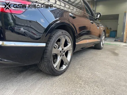 부산 제네시스 GV80 22인치휠 반광 스퍼터링 휠복원 작업 잘하는 업체! GSW! / 성남시 시흥동