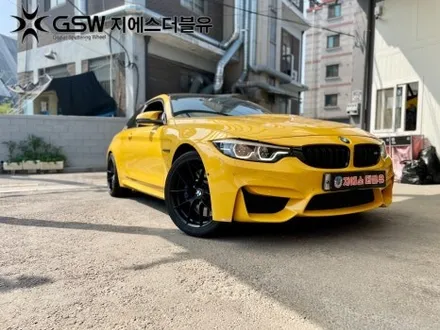 수원 휠도색 BMW M4 19인치휠 독특한 블랙무광 도색 후기 / 성남시 시흥동