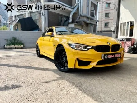 수원 휠도색 BMW M4 19인치휠 독특한 블랙무광 도색 후기 / 성남시 시흥동