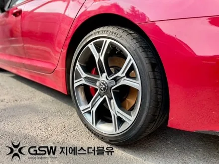 기아 스팅어 19인치휠 다이아컷팅 대구 휠복원 작업 후기 / 성남시 시흥동