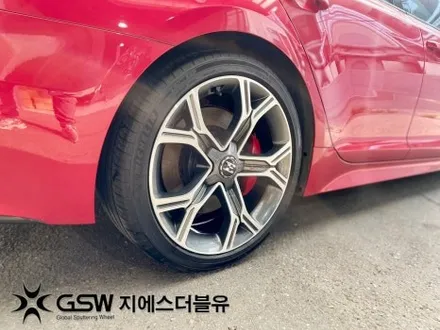 기아 스팅어 19인치휠 다이아컷팅 대구 휠복원 작업 후기 / 성남시 시흥동