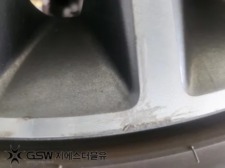 판교 스팅어 휠도색 18인치 컷팅휠에서 블랙유광 크롬 도색 후기입니다. / 성남시 시흥동