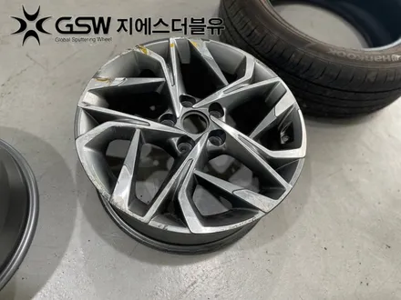 판교 쏘나타 휠복원 DN8 17인치 휠 다이아컷팅 휠 복원장착 작업 후기 / 성남시 시흥동