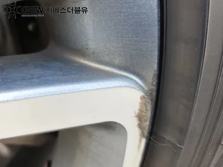 벤츠 S500 18인치 다이아몬드 컷팅 휠복원 / 성남시 시흥동