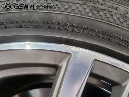 강남 휠복원 BMW 740D 19인치휠 다이아컷팅 작업 후기 / 성남시 시흥동