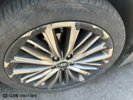 수원 그랜저 IG 휠복원 19인치 반광 스퍼터링 휠 도장 벗겨짐 복원 후기 / 성남시 시흥동