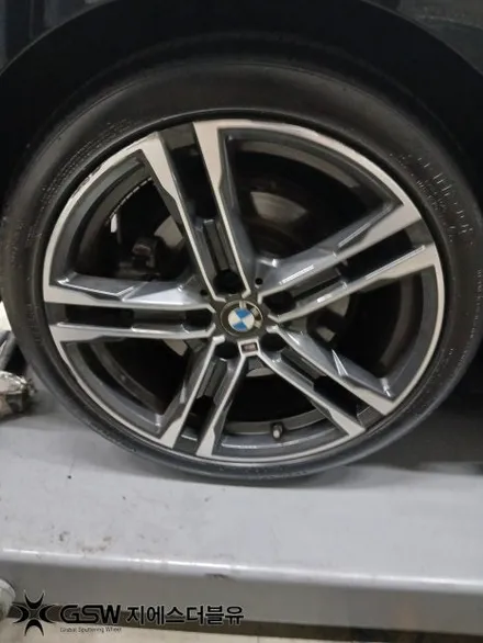 판교 수입차 휠복원 BMW 120i 18인치 휠 스크래치 해결 / 성남시 시흥동