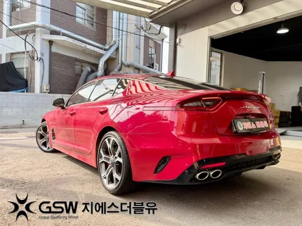 기아 스팅어 19인치휠 다이아컷팅 대구 휠복원 작업 후기 / 성남시 시흥동