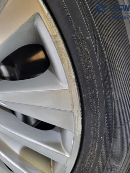 BMW GT 19인치 휠복원 다이아컷팅휠수리작업 지에스더블유수원점 / 성남시 시흥동