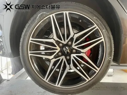 [안산 휠수리] 기아 스팅어 마이스터 19인치 다이아컷팅 휠복원 잘하는 업체 지에스 더블유! / 성남시 시흥동