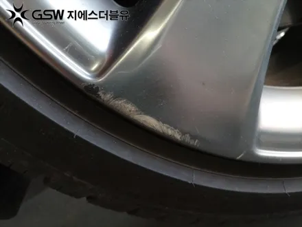 의왕 휠복원 제네시스 G80 20인치휠 상처로 인한 스퍼터링 휠복원 작업 후기 / 성남시 시흥동