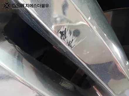 청주 휠도색 카니발 19인치휠 화이트 크롬 작업 후기 / 성남시 시흥동