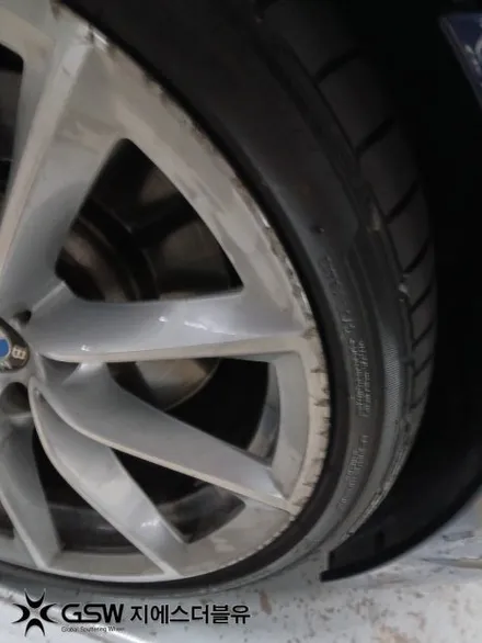 판교 BMW Z4 휠복원 19인치 다이아컷팅 휠 수리 / 성남시 시흥동