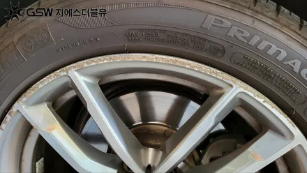 분당 휠복원 BMW 520D 18인치휠 상처로 인한 다이아컷팅 휠복원 작업 후기 / 성남시 시흥동
