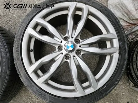 판교 BMW 휠도색 M550D 20인치휠 순정 휠에서 블랙유광 휠도색 작업 후기 / 성남시 시흥동