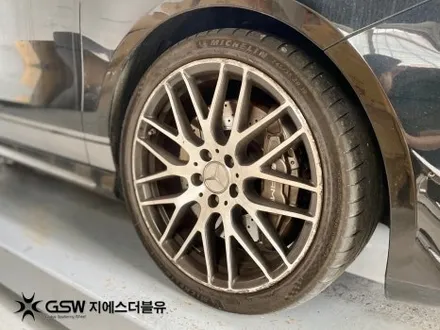 벤츠 휠복원 A45 AMG 19인치휠 다이아컷팅 잘하는 업체! GSW! / 성남시 시흥동