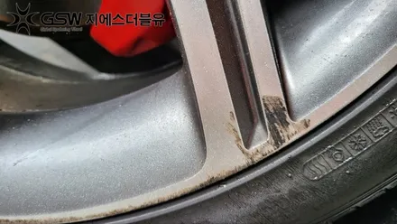 용인 휠복원 스팅어 19인치휠 다이아컷팅 작업 후기 / 성남시 시흥동