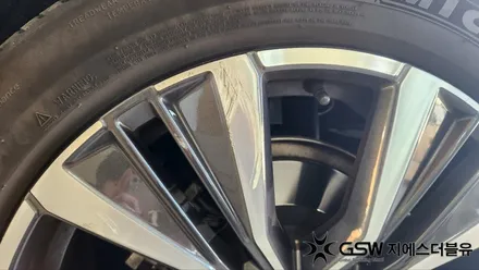 대구 휠복원 볼보 XC60 20인치휠 다이아컷팅 작업 후기 / 성남시 시흥동