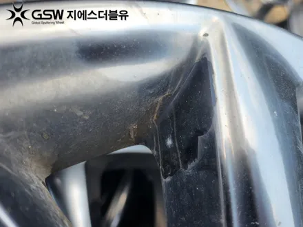 시흥 휠도색 싼타페 더프라임 19인치휠 순정휠에서 블랙크롬 작업 후기 / 성남시 시흥동