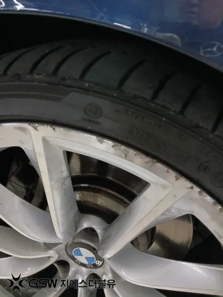 판교 BMW Z4 휠복원 19인치 다이아컷팅 휠 수리 / 성남시 시흥동