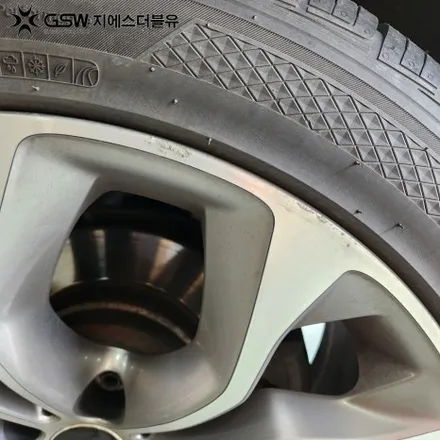 판교 BMW X6 휠도색 순정 컷팅휠에서 블랙 유광으로 드레스업 / 성남시 시흥동