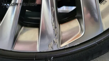 서초 휠수리 렉서스 ES300H 18인치휠 스퍼터링 휠복원 잘하는 업체 소개해 드립니다! / 성남시 시흥동