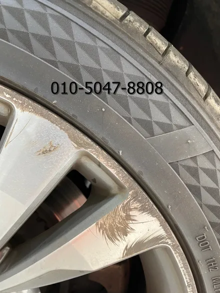 용인 벤츠 S500 19인치 다이아커팅 휠복원 탁송 서비스 작업 후기 / 성남시 시흥동