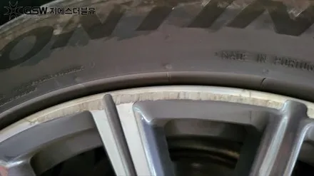 용인 BMW 휠복원 740LI 20인치휠 스크래치로 인한 다이아컷팅 휠복원 작업 후기 / 성남시 시흥동