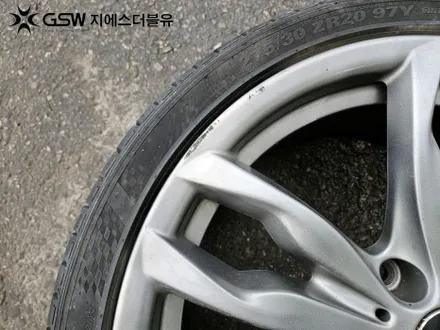 판교 BMW 휠도색 M550D 20인치휠 순정 휠에서 블랙유광 휠도색 작업 후기 / 성남시 시흥동