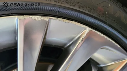 수원 휠복원 렉서스 ES300H 18인치휠 스크래치로 인한 휠복원 작업 후기 / 성남시 시흥동