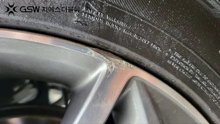 올뉴 투싼 18인치 수원 휠복원 다이아컷팅 휠복원 작업 후기 / 성남시 시흥동
