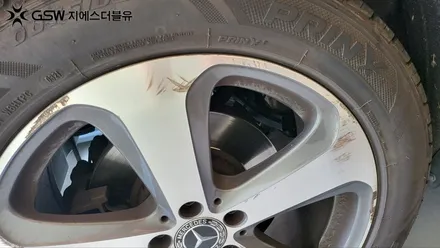 수원 벤츠 휠복원 GLC 220D 19인치휠 다이아컷팅 작업 후기 / 성남시 시흥동