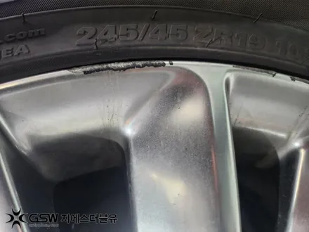 에쿠스 VS380 19인치휠 순정휠에서 화이트 크롬 안산 휠도색 / 성남시 시흥동
