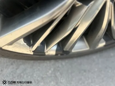 수원 그랜저 IG 휠복원 19인치 반광 스퍼터링 휠 도장 벗겨짐 복원 후기 / 성남시 시흥동