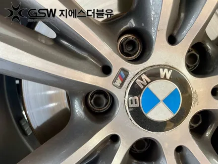 수원 BMW 휠복원 320D 19인치 스크래치로 인한 다이아컷팅 휠수리 작업 후기 / 성남시 시흥동