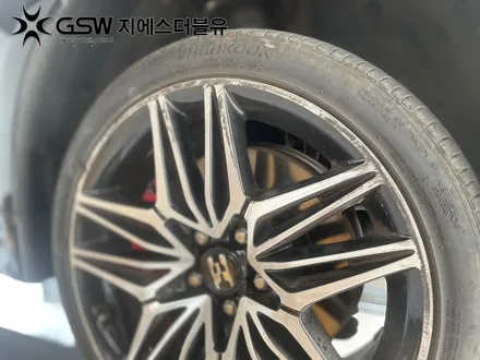 [안산 휠수리] 기아 스팅어 마이스터 19인치 다이아컷팅 휠복원 잘하는 업체 지에스 더블유! / 성남시 시흥동