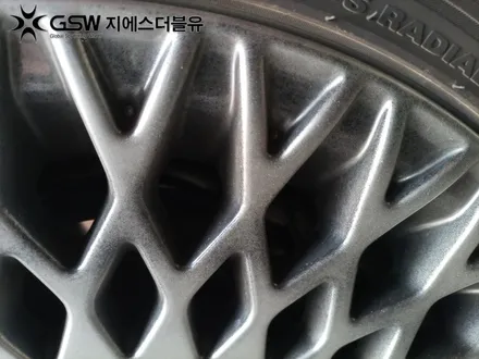 파주 휠수리 제네시스 G80 19인치휠 반광 스크래치 수리 장착 작업 후기 / 성남시 시흥동