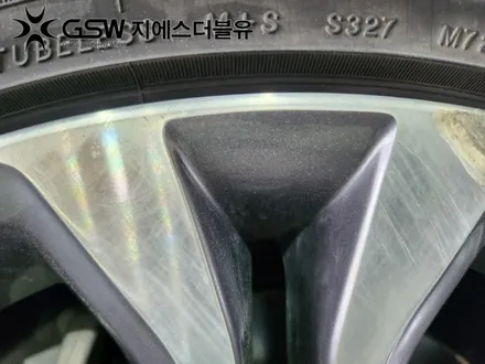 김포 휠수리 제네시스 G80 18인치휠 다이아컷팅 수리장착 작업 후기 / 성남시 시흥동