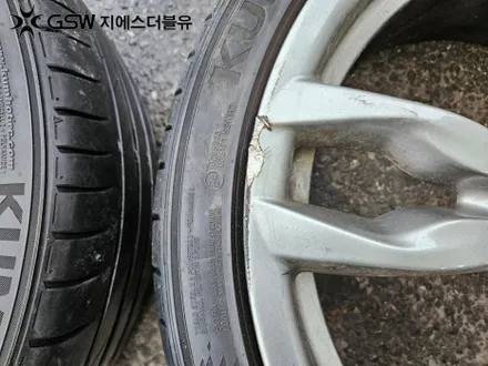 판교 BMW 휠도색 M550D 20인치휠 순정 휠에서 블랙유광 휠도색 작업 후기 / 성남시 시흥동
