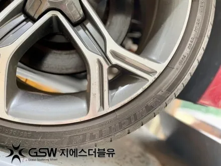 기아 스팅어 19인치휠 다이아컷팅 대구 휠복원 작업 후기 / 성남시 시흥동