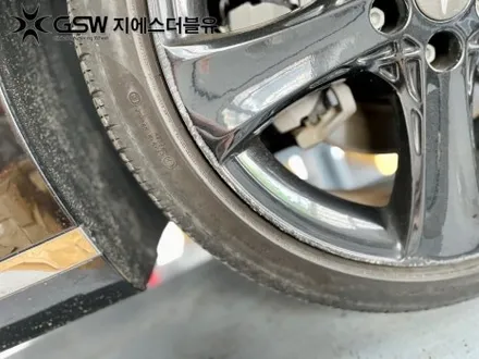 시흥 휠도색 제네시스 G80 20인치휠 블랙유광에서 순정색상으로 작업 후기 / 성남시 시흥동