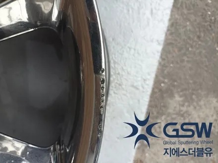 [지에스더블유 수원점] 쏘렌토 19인치 순정 크롬 상처로 인한 휠복원 수원휠복원 스퍼터링 크롬 작업 후기 / 성남시 시흥동