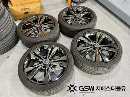 수원 벤츠 휠 도색 CLA 200D 18인치휠 블랙크롬 잘하는 업체 소개해 드립니다! / 성남시 시흥동