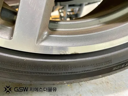 수원 BMW 휠복원 G바디 750LI 20인치 다이아컷팅휠복원 / 성남시 시흥동
